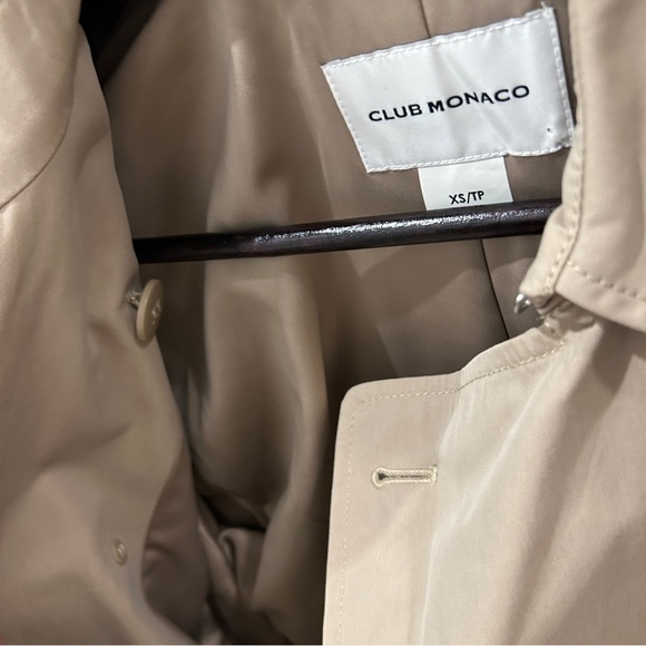Club Monaco NWOT Reissue Trench Coat - Picture 7 of 9